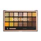 Profusion Gold Rush Palette von 21 Lidschatten mit einem Pinsel