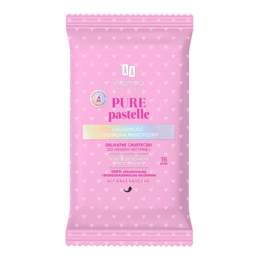Boutique AA Acrodno lingettes d'hygiène intime et protection de la microflore, 15 pcs AA Acrodno lingettes d'hygiène intime et protection de la microflore, 15 pcs