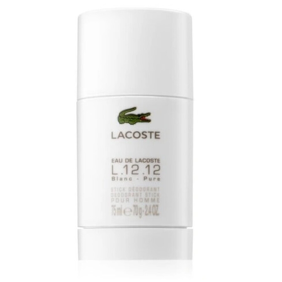 Lacoste L.12.12 Blanc Deodorante Stick, 75ml