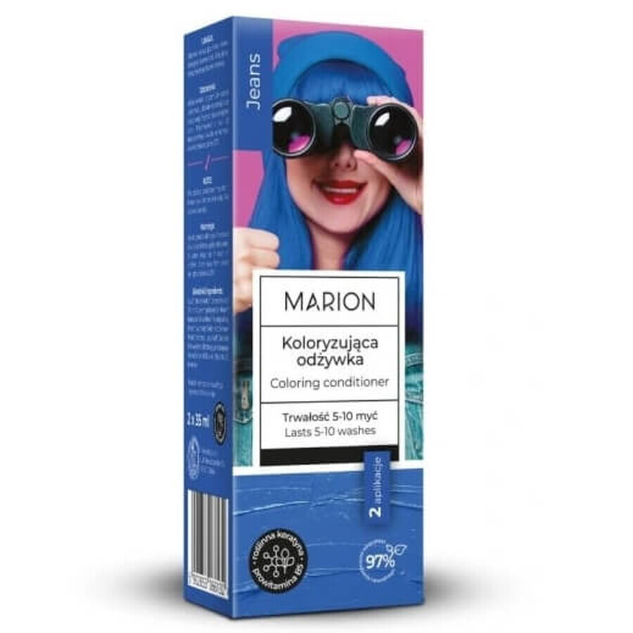 Marion Colorant de clătire 5-10 my Jeans, 2 x 35 ml