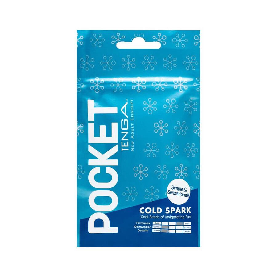 Masturbatore monouso Tenga Pocket Cold Spark