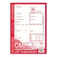 CMR Internationales Beförderungsschreiben, 80 Blatt