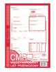 Carta de porte CMR Internacional, 80 hojas