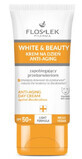 Flos-Lek Pharma White amp ; Beauty Anti-Aging Day Cream SPF50+, 30 ml