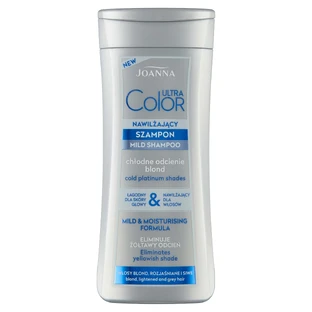 Joanna Ultra Colour Shampooing hydratant doux pour cheveux blonds, 200ml
