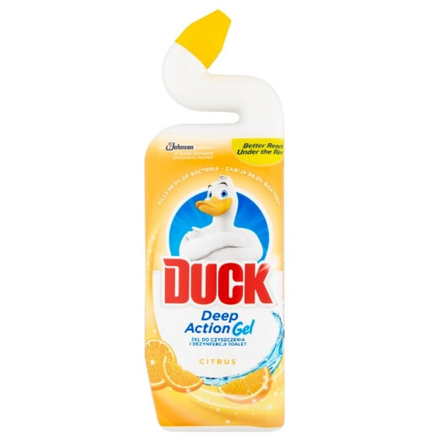 Nettoyant pour toilettes Duck, agrumes, 750 ml