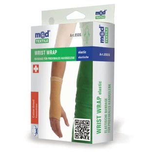 Bande élastique pour le poignet, beige, taille M, 8506, Med Textile