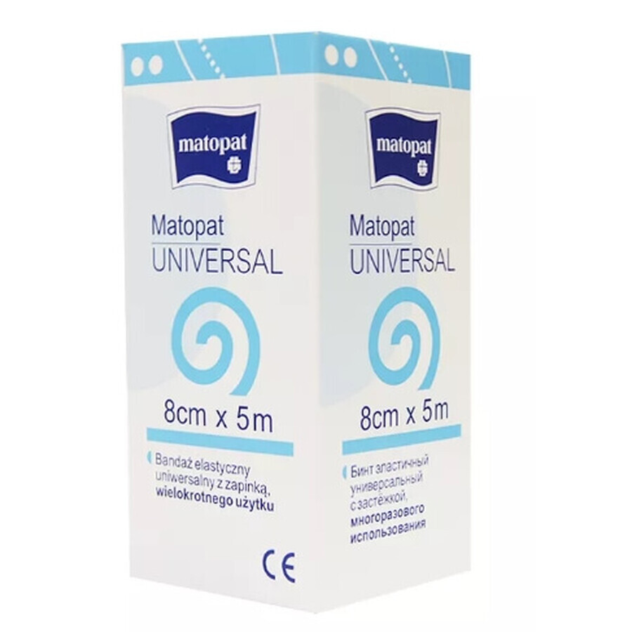 Matopat elastische Binde, 5m x 8cm, 1 Look for - Long term!