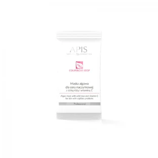 Apis Couperose-Stop Algae Mask for couperose skin with rosehip and vitamin C, 20g