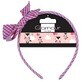 Glamour Pink Grille children&#39;s bow headband