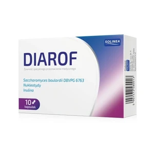 Diarof, 10 cápsulas