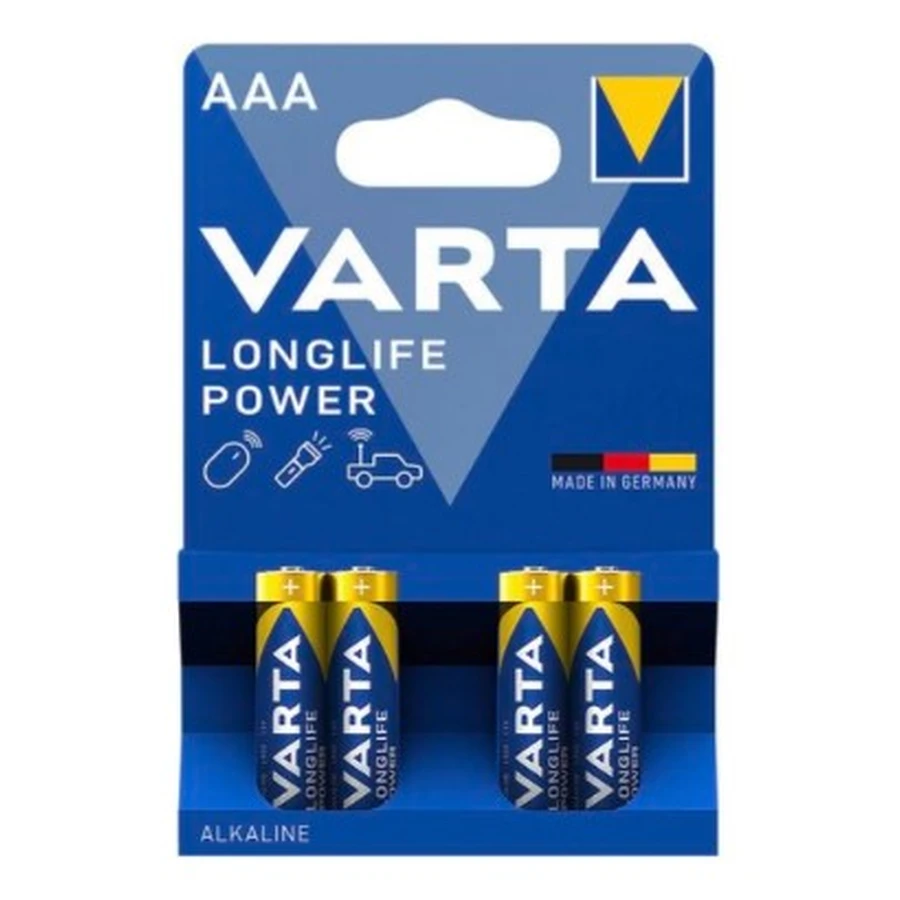 Varta, Power AAA/R03, Batterien, 4 Stück