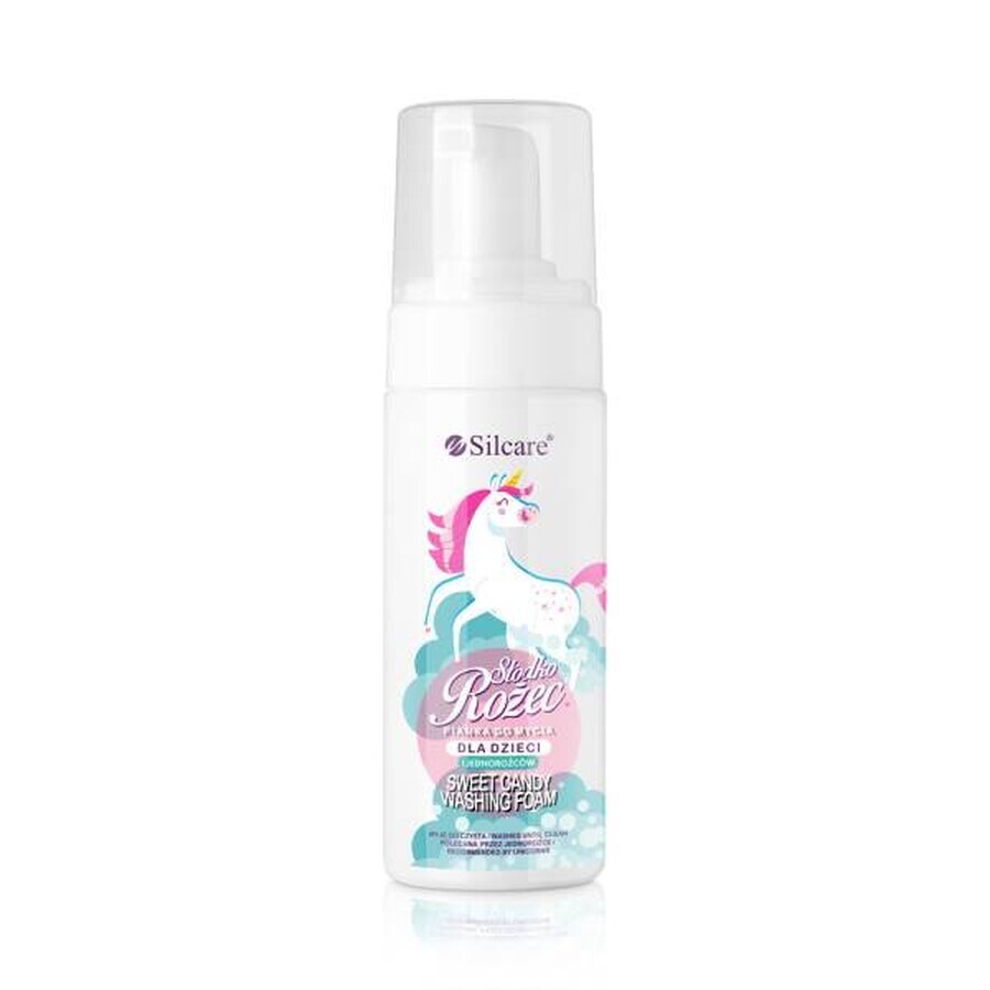 Silcare Sweet Candy Spumă de spălare pentru copii Sodko Roec, 150ml