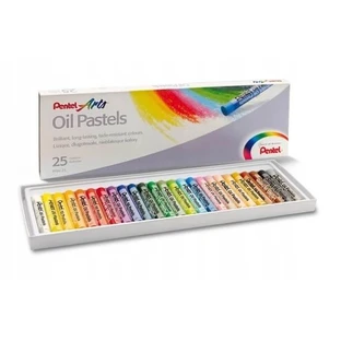 Pentel, Crayons pastel à l'huile, 25 couleurs
