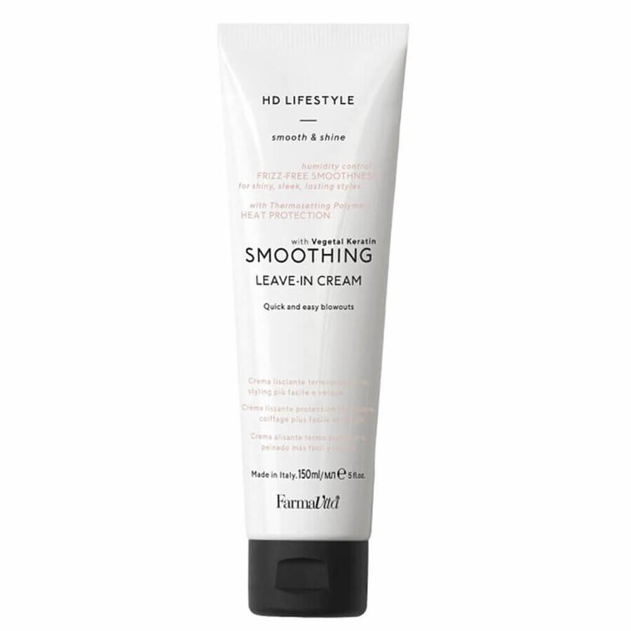 Farmavita Smoothing Leave-In Cream for frizz-free hair, 150ml