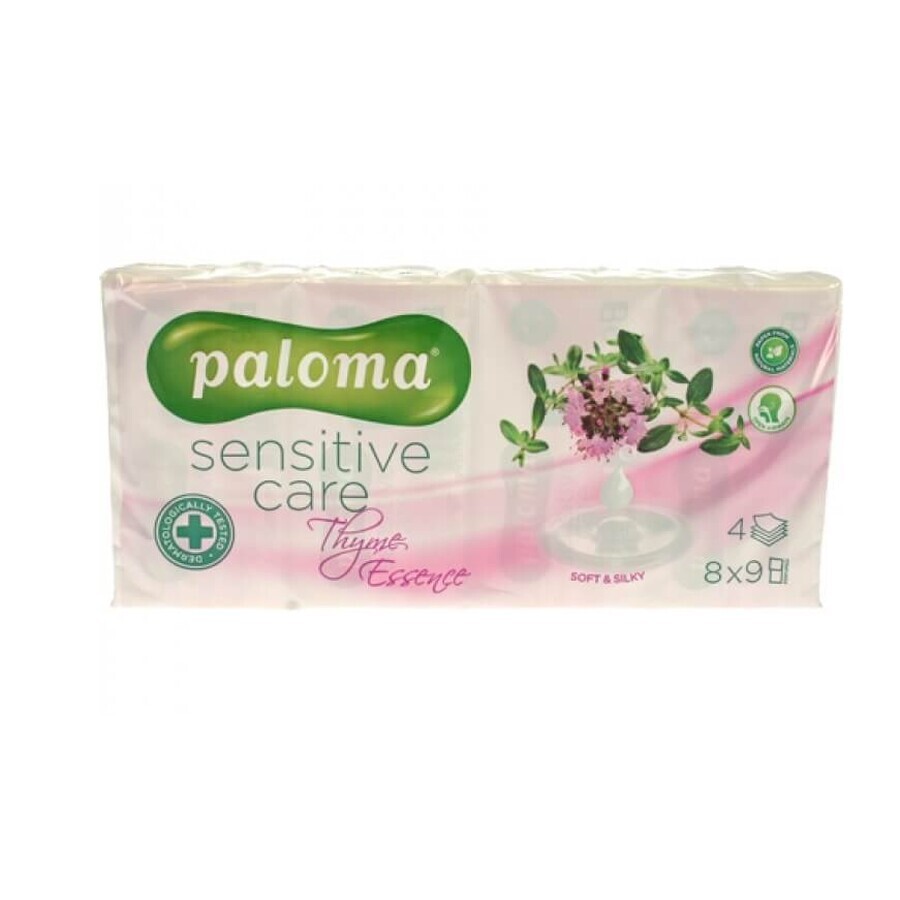 Acquista Paloma, tovaglioli di carta a 4 veli, timo, 8 pezzi Paloma, tovaglioli di carta a 4 veli, timo, 8 pezzi