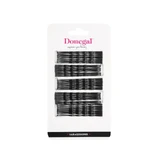 Donegal Wachsklammern Schwarz Schwarz 7cm 1086, 40 Stück