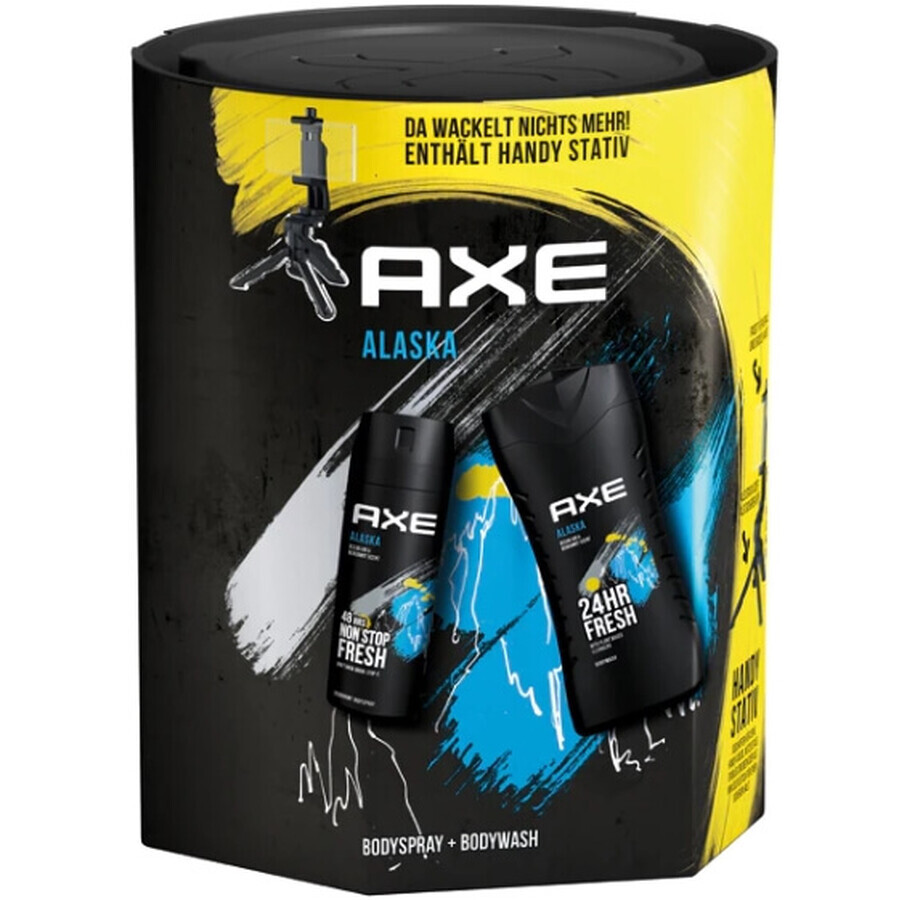 Axe, Alaska verzorgingsset, shampoo en deodorant, 1 st