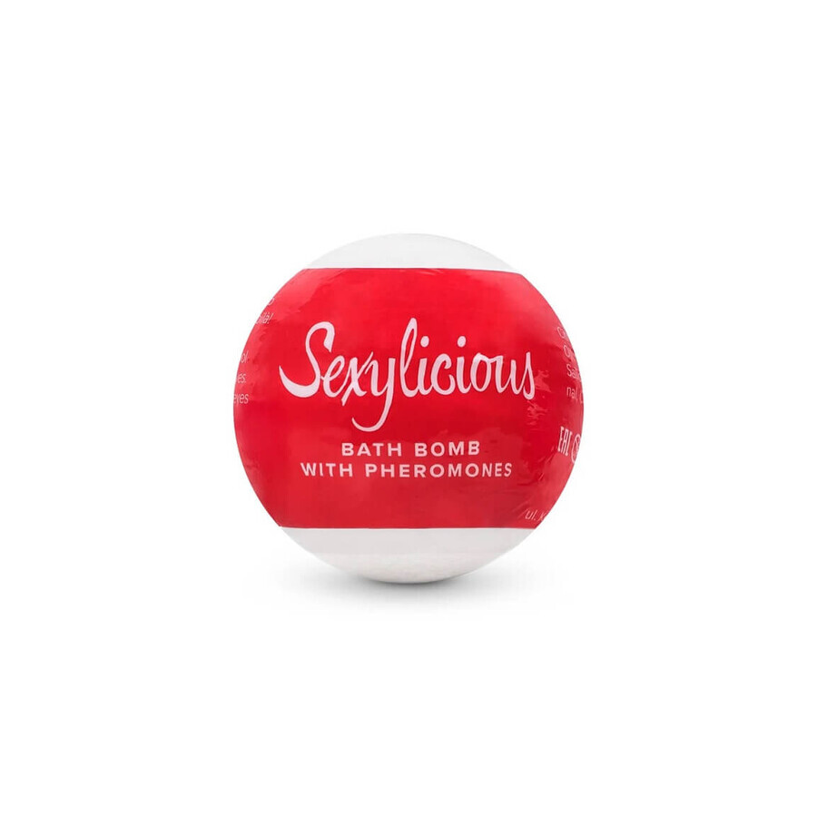 Boutique Bombe de bain Obsessive aux phéromones Sexylicious, 100g Bombe de bain Obsessive aux phéromones Sexylicious, 100g