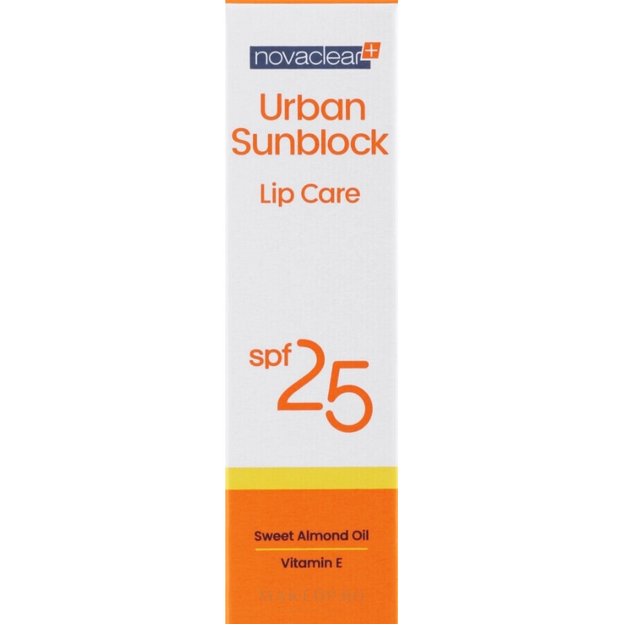 Novaclear Urban Sunblock, rouge à lèvres protecteur, 4,9 g