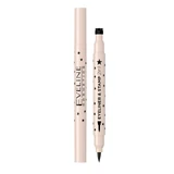 Eveline Cosmetics, Delineador de ojos con sello 2en1 nº 1, estrella, 1 ud.