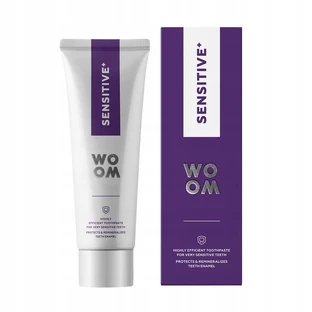 Woom Sensitive+ Milde tandpasta voor gevoelige tanden, 75ml