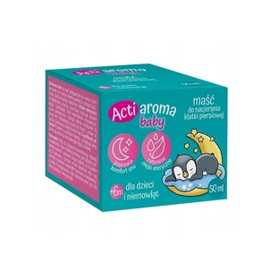 Actiaroma Baby, Mascarilla para el pecho 6m+, 50 ml