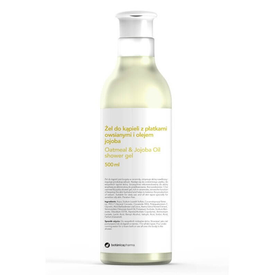Botanicapharma el pour le bain aux galettes d'avoine et à l'huile de jojoba, 500ml