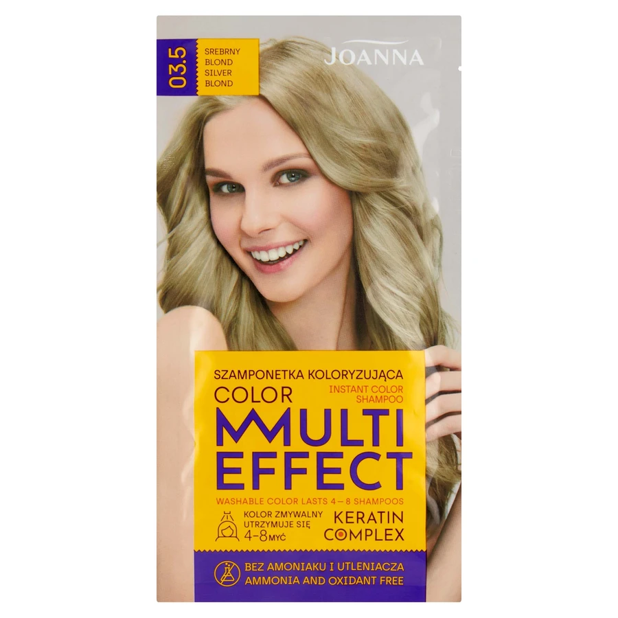 Shampoo Joanna Multi Effect Color 03.5 Silver Blonde, 35g