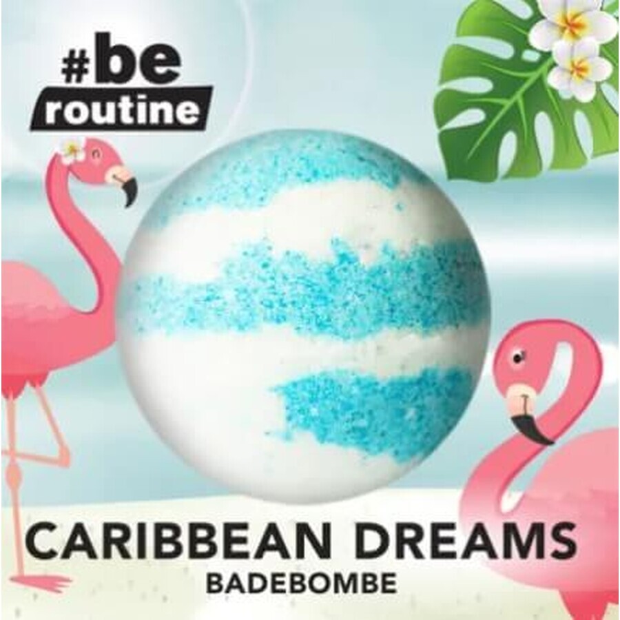 Cumpără Be routine, minge de baie Caribbean Dreams, 165g Be routine, minge de baie Caribbean Dreams, 165g