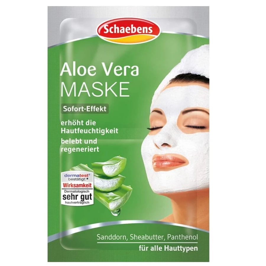 Schaebens, Aloe Vera, Mascarilla, 10ml