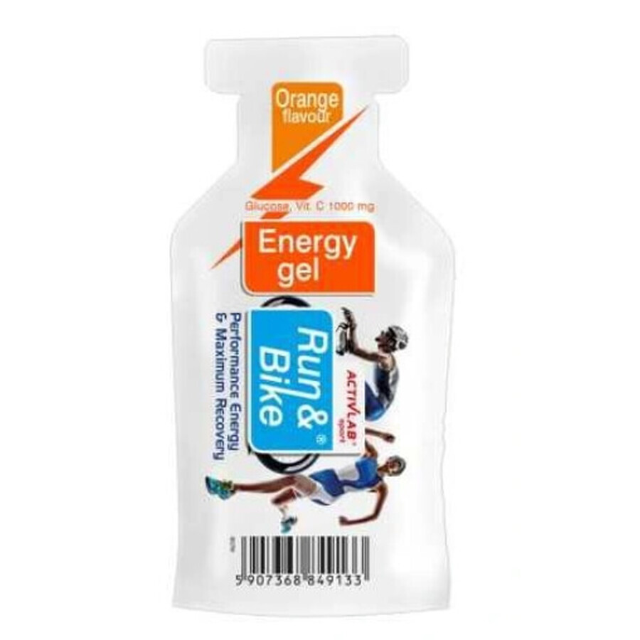 Run amp; Bike, Pomaracza energy gel, 40g