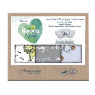 Pampers, Harmonie, Couches hybrides, 3 pièces
