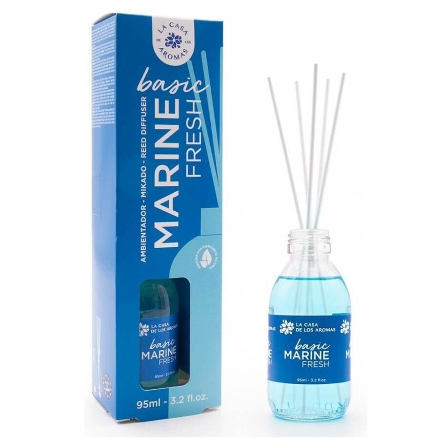 La Casa de los Aromas Basic Marine Fresh bâtons de parfum, 95ml