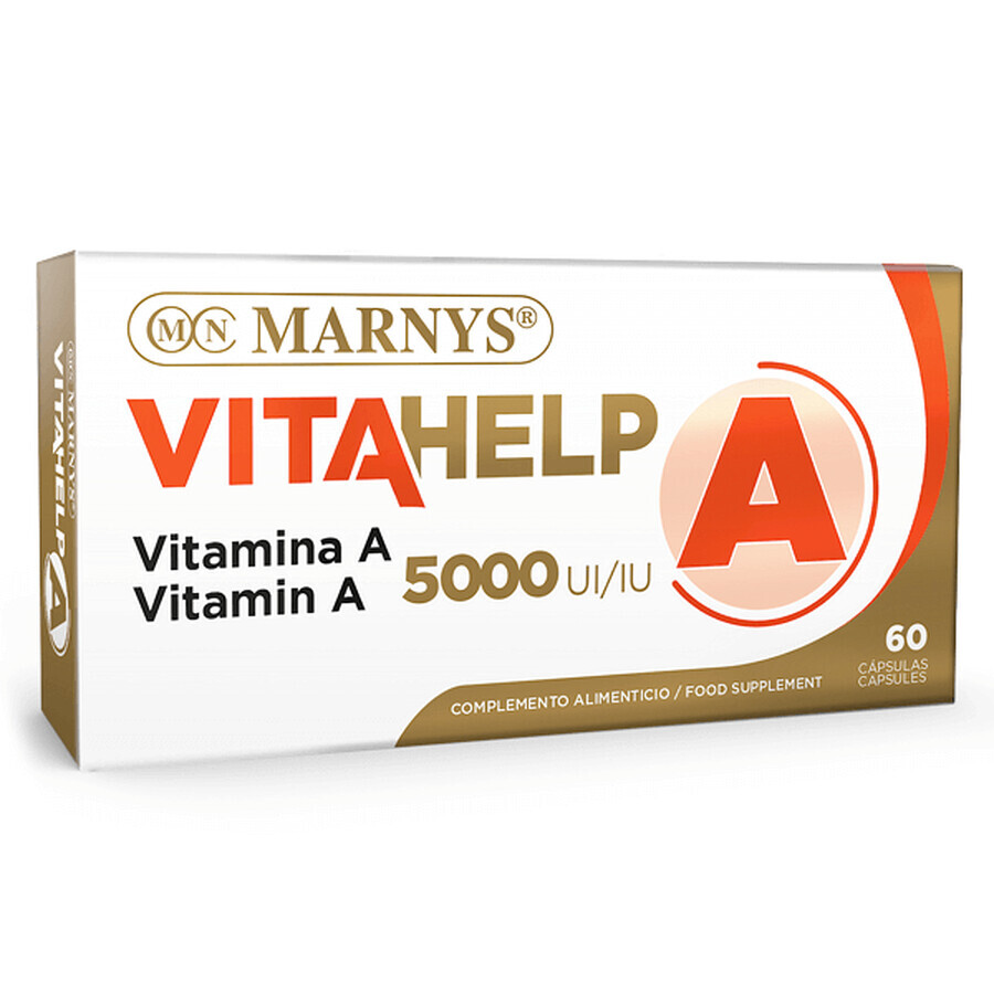 Buy Vitahelp Vitamin A 5000UI, 60 capsules, Marnys Vitahelp Vitamin A 5000UI, 60 capsules, Marnys