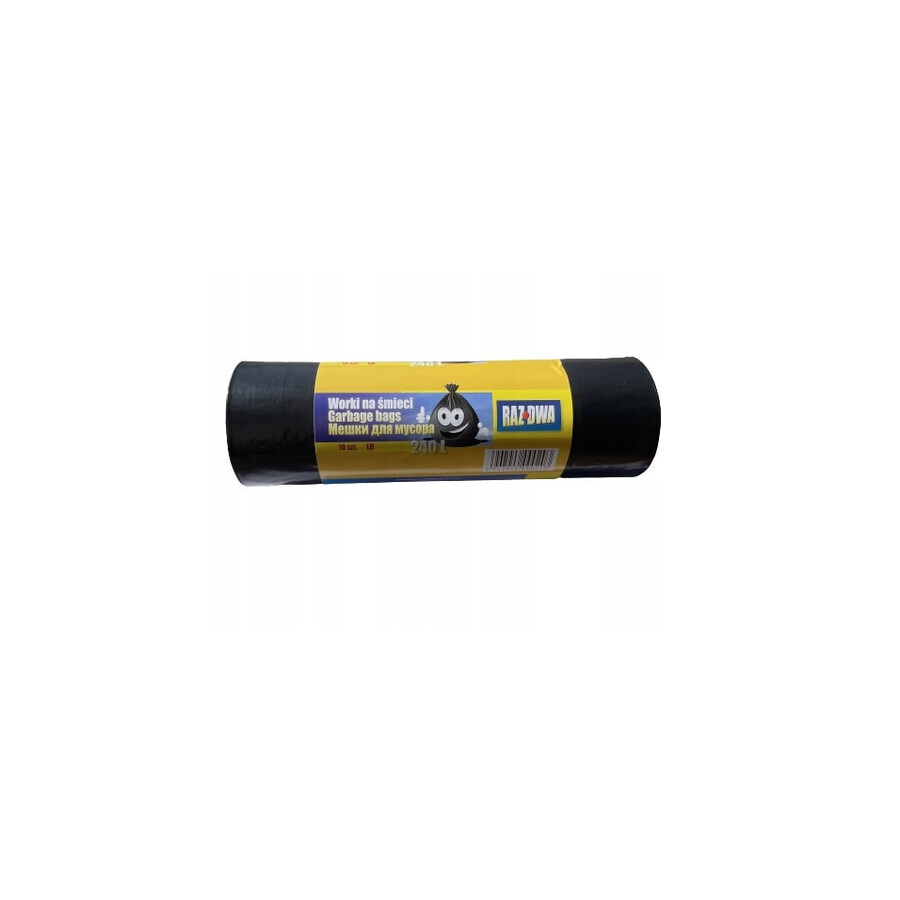 Once Two, sacchi di sabbia 240L, nero, 10 pezzi