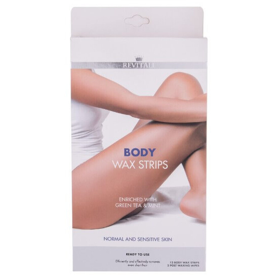 Acquista Revitale, strisce di cera per il corpo, cerotto per la depilazione, 1 pz. Revitale, strisce di cera per il corpo, cerotto per la depilazione, 1 pz.