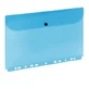 A4 map met rits, blauw