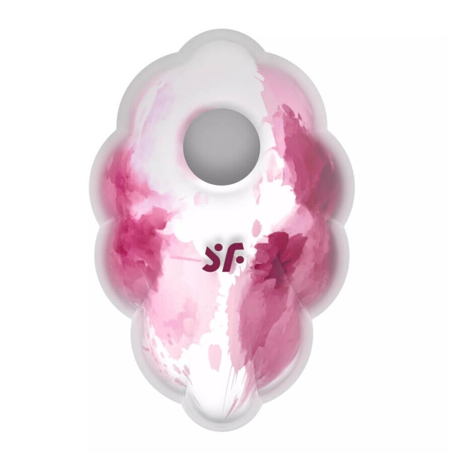Satisfyer Cloud Dancer estimulador de eco de aire rojo, 1 ud.