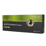 Antienvejecimiento Resveratrol Extra, 60 cápsulas