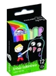 Tizas de colores, 12 unidades