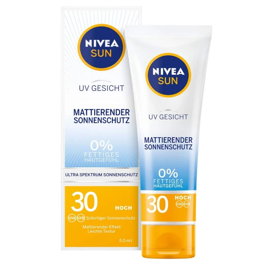Nivea Sun, Sonnenschutz für das Gesicht, SPF 30, 50 ml