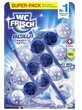 Toilette Frisch, Kraft Aktiv, Blau, Toilettenreinigungsaufh&#228;ngung, 3 St&#252;ck