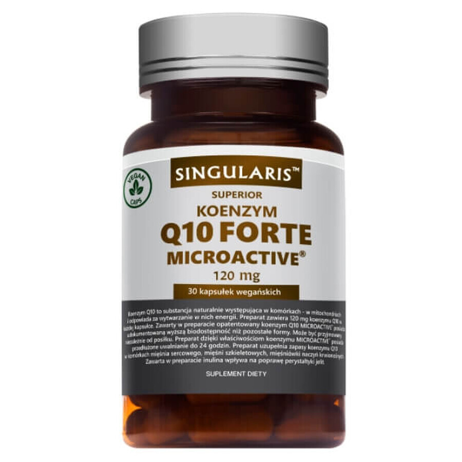 Singularis, Coenzyme Q10 Forte Microactive SR 120mg, 30 capsules
