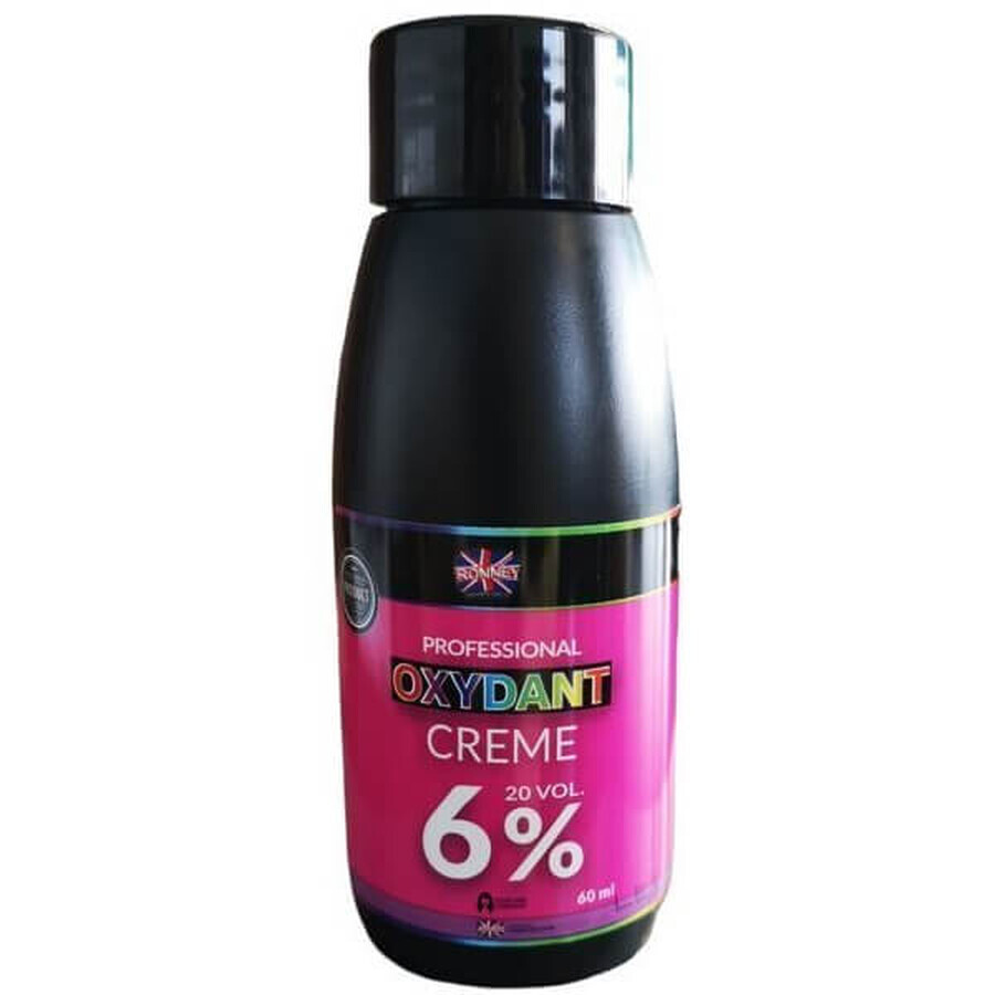 Cumpără Ronney Oxydant Creme emulsie oxidantă pentru evidențierea și colorarea cerii 6%, 60ml Ronney Oxydant Creme emulsie oxidantă pentru evidențierea și colorarea cerii 6%, 60ml