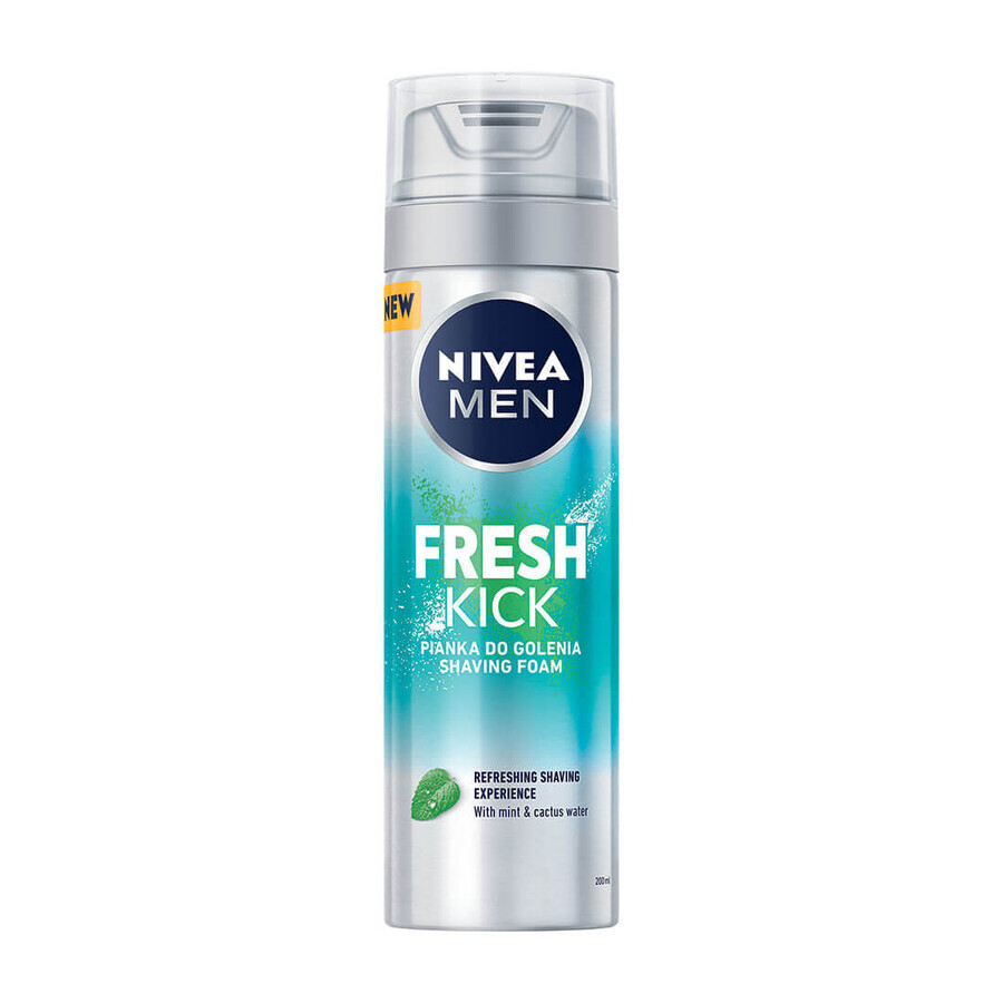 Nivea Men Fresh Kick mousse à raser 200ml