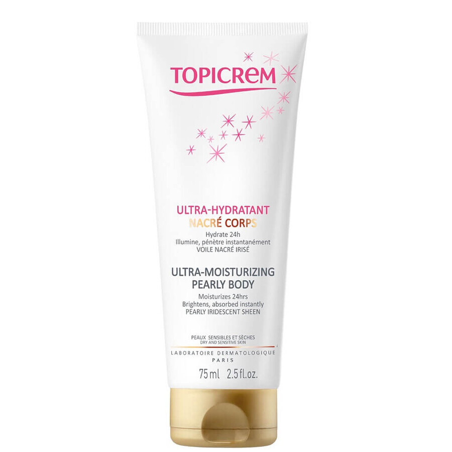 Topicrem ultra-feuchtigkeitsspendende Körperlotion mit Duftkissen, 75ml