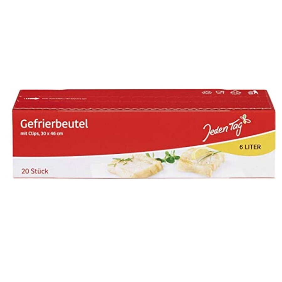 Ein Tag, Gefrierbeutel, Gefrierbeutel, 20 Stück