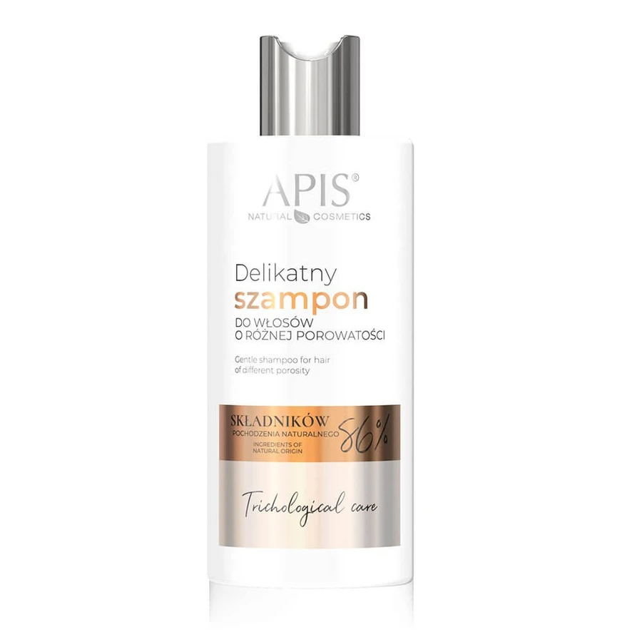 Apis Trichological Care Sanftes Shampoo für Haare mit unterschiedlicher Porosität, 300ml