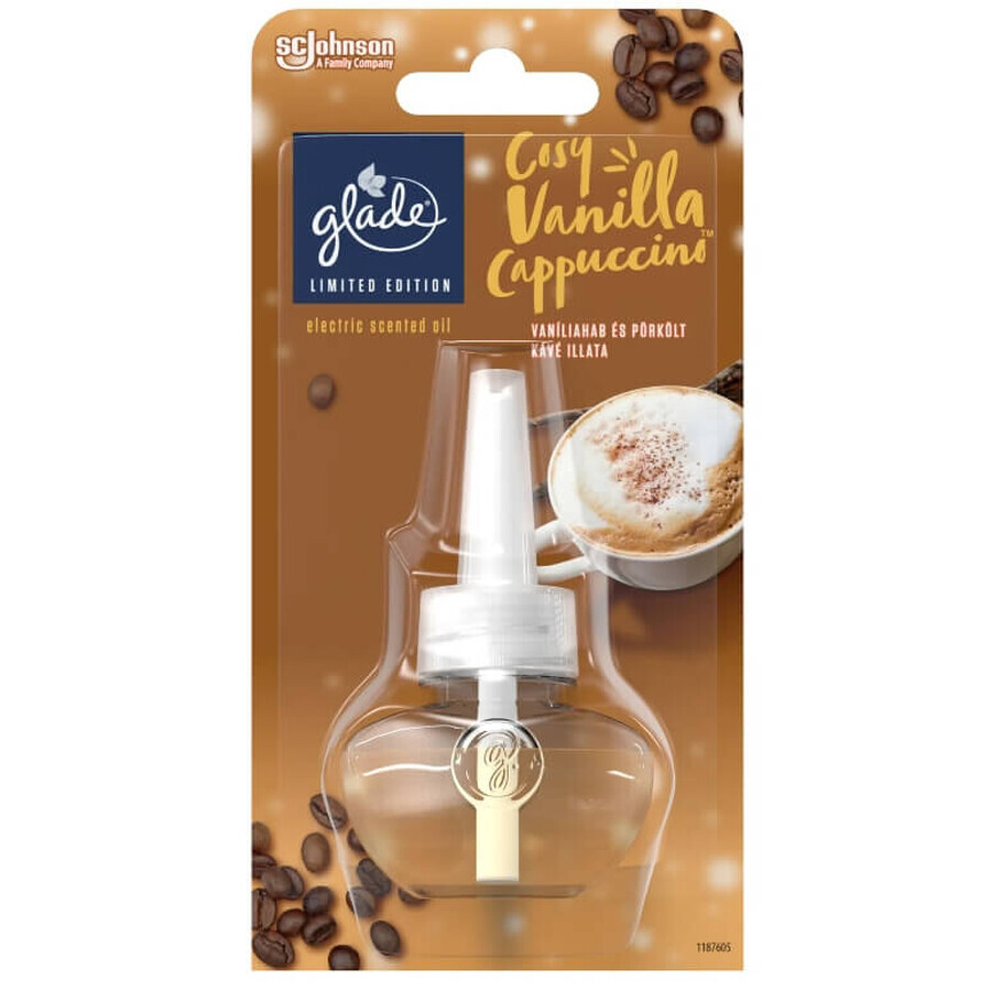 Glade Vainilla Capuchino Eléctrico Vainilla Capuchino Eléctrico, 20 ml